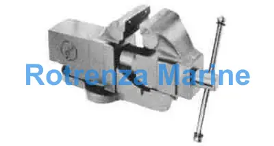 VISE BENCH PARALLEL, ROUND-CYLINDER 153X150X100MM