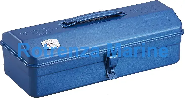 TOOL BOX QUONSET TYPE STEEL, 350X150X100MM