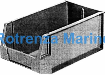 BOX TOOL MULTI PLASTIC 1LTR, 113X201X75MM RED