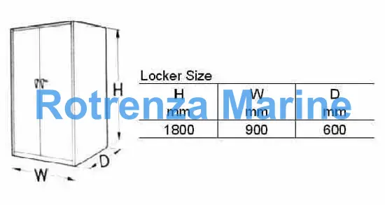 MASTER TOOLS & PARTS LOCKER, MTL-6007 H1800XW900XD600MM