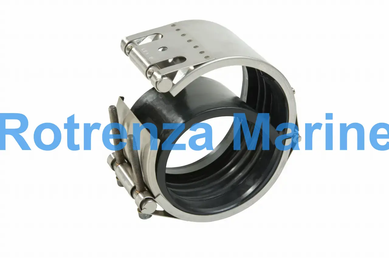 PIPE CLAMP STRAUB 40A, RUBBER (NBR) SLEEVE