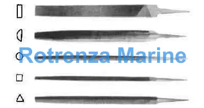 FILE ROUND DOUBLE-CUT, DEAD-SMOOTH 300MM