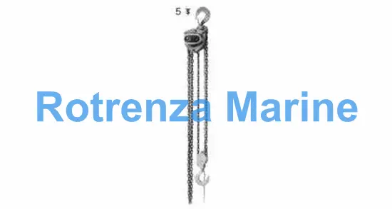 HOIST CHAIN SPUR-GEAR 40TON, 3.5MTR