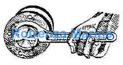 WRENCH HOOK SPANNER NON-SPARK, SPECIAL ALUMINIUM BRONZE 65MM