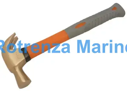 HAMMER CLAW HANDLED NON-SPARK, BERYLLIUM COPPER ALLOY 453GRM