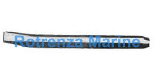 CHISEL CAULKING BENT NON-SPARK, SPECIAL ALUM BRONZE 17X200MM