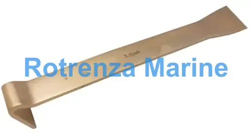 SCRAPER ANGLE NON-SPARK, BERYLLIUM COPPER 40X270MM