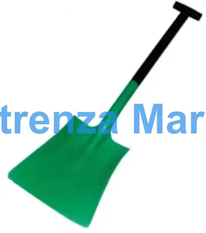 SHOVEL SQUARE NON-SPARK, FIBREGLASS 290X445X1040MM