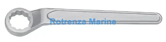 WRENCH 12P SINGLE OFFSET 30MM, STAINLESS STEEL
