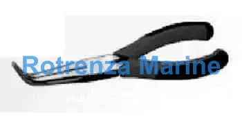 PLIER SNIPE NOSE BAHCO, #2427G-200 190MM