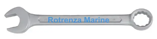 WRENCH OPEN & 12-POINT BOX, STAINLESS STEEL 22MM