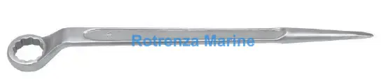 WRENCH COMBI RING&SPUD 24MM, STAINLESS STEEL
