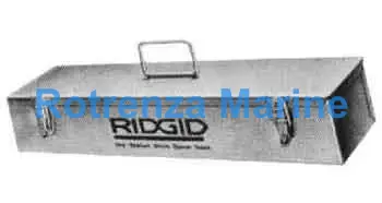 CARRYING CASE METAL RIDGID, FOR DROP HEAD THREADER #12-R