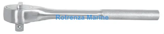 RATCHET HANDLE S.STEEL MALE, 19.0MM/SQ DRIVE 320MM