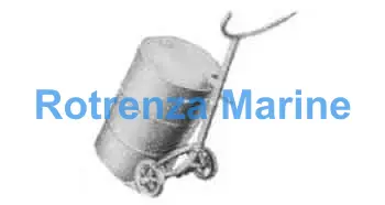 CARRIER FOR DRUM STEEL FRAME, WITH 2 SOLID TIRES