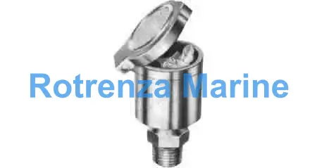 OIL CUP STRAIGHT BRASS, 34MM DIAM PF 1/4