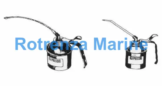 OILER PUMP WITH SOLID SPOUT, H.D. 250CC