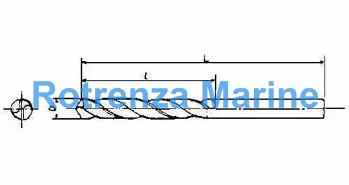 DRILL H.S.S. STRAIGHT SHANK, TWIST 0.4MM
