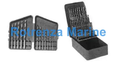 DRILL SET HSS STRAIGHT SHANK, 1.5-6.5MM 13'S IN POLY CASE