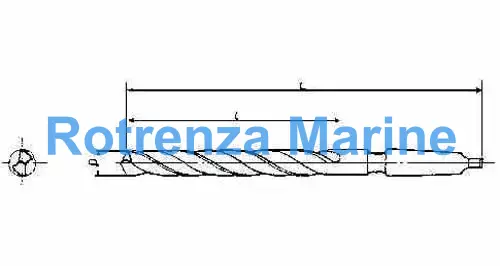 DRILL H.S.S. MORSE TAPER SHANK, LONG TWIST 31.0X600MM