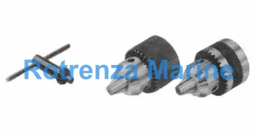 DRILL CHUCK WITH KEY 5.0MM, DIAM 33MM J.T. HOLE #1