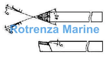 TOOL WITH CARBIDE TIP SINGLE, #36-6 STRAIGHT 30X35X200MM