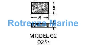 CARBIDE TIP #02-4 22X15X6MM
