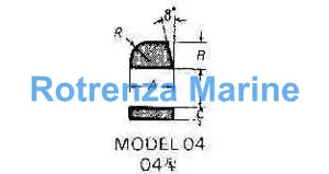 CARBIDE TIP #04-2 16X11X4MMXR5