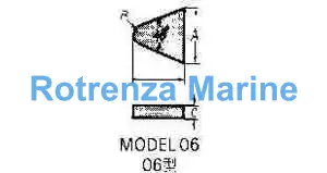 CARBIDE TIP #06-2 16X16X4MMXR3