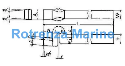 TOOL BIT TIP WELDED HSS SPRING, FINISHING-16 16X16X140MM