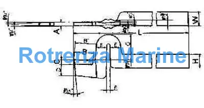 TOOL BIT TIP WELDED HSS SPRING, PARTING-20 20X20X180MM