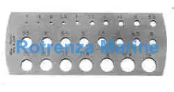 DRILL GAUGE 6.0-13MM, 0.1MM INTERVAL