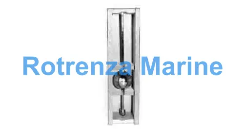 SALINOMETER FOR SEA WATER, BRASS 1000-1040