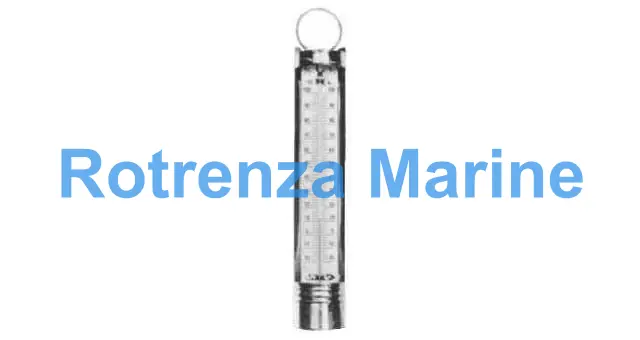 THERMOMETER SEAWATER, COPPER CASED -20 TO +50C DEG