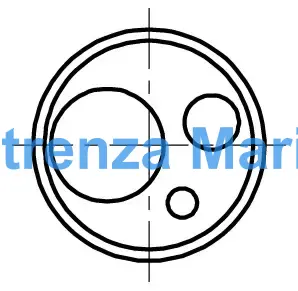 SLEEVE ADAPTER FOR TEMPERATURE, CALIBRATOR OD:28MM 3 BORES 