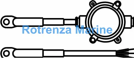 THERMOMETER RESISTANCE GM, VULCANIZED W/RUBBER 1806 GM  
