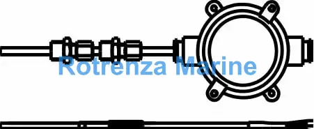 THERMOMETER RESISTANCE STERN, TUBE AMETEK 1808 SM