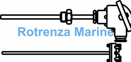 THERMOMETER RESISTANCE SCREWIN, INT'CHANGE INSERT AMETEK1810BM
