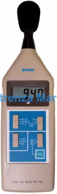 SOUND LEVEL METER 30-120DB, (3 STEPS) 20-8,000HZ #1067