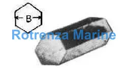 STEEL HEXAGON 23MM 12FEET