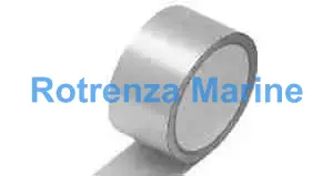 ZINC TAPE ADHESIVE, ANTI-CORROSIVE 100X0.1MMX20MTR