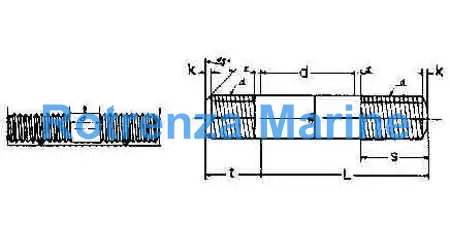 BOLT STUD WITH FURTHER DETAIL