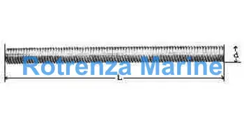 STUD WHOLE THREADED WITH, FURTHER DETAIL