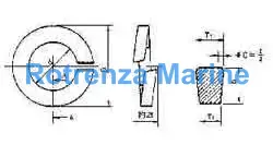 WASHER SPRING-LOCK, STAINLESS STEEL M30.0