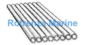 TUBE ALUMI-BRASS 25A (METRIC), 30X1.5MM