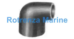ELBOW REDUCING MALLEABLE CAST, IRON GALV 90DEG 1-1/2X1-1/4