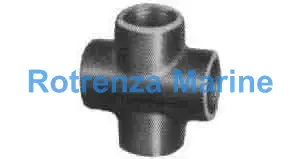 CROSS MALLEABLE CAST IRON GALV, 1/8"