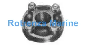 FLANGE MALLEABLE CAST IRON, GALV 1/2