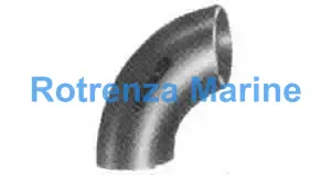 ELBOW STEEL BUTT-WELDING 90DEG, LONG RADIUS H.P. SCH-80 15A