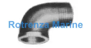 ELBOW STREET STEEL 3/8 90DEG, THREADED FOR H.P. PIPE FITTING